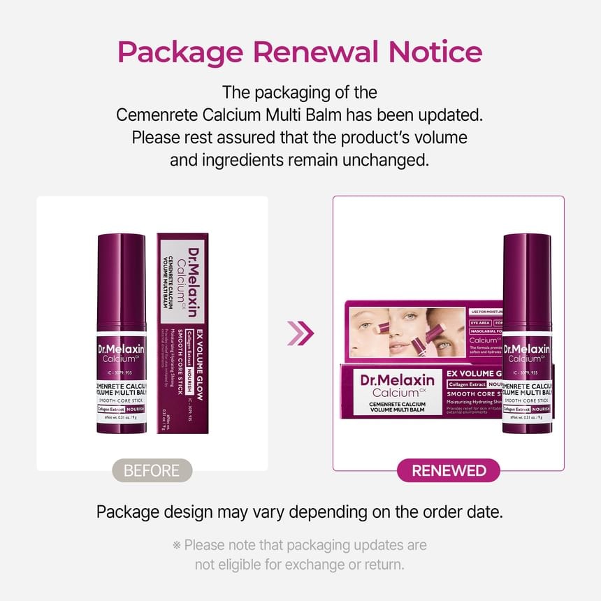 Dr.Melaxin - Calcium Volume Multi Balm