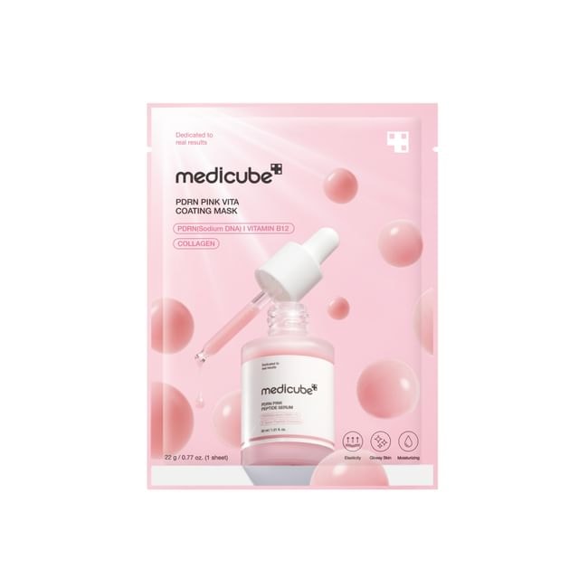 medicube - PDRN Pink Vita Coating Mask