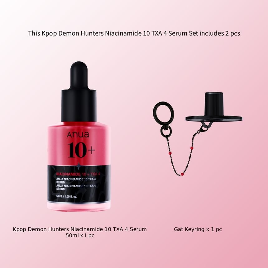 Anua - Niacinamide 10 TXA 4 Serum Set Kpop Demon Hunters Collaboration (50ml)