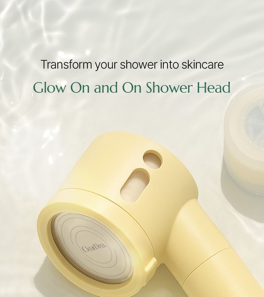ClearDea - Glow On And On Shower Filter Only 2pcs Bundle Set