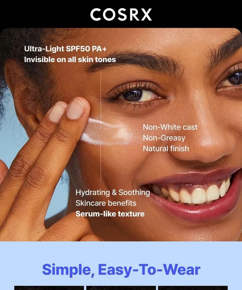 COSRX - Ultra Light Invisible Sunscreen 2pcs Bundle Set