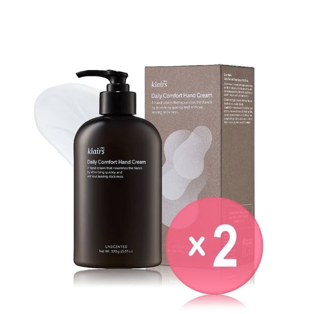 Dear, Klairs - Daily Comfort Hand Cream Jumbo 2pcs Bundle Set