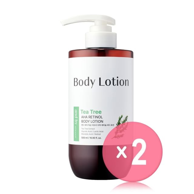 mixsoon - and by mixsoon Tea Tree AHA Retinol Body Lotion 2pcs Bundle Set