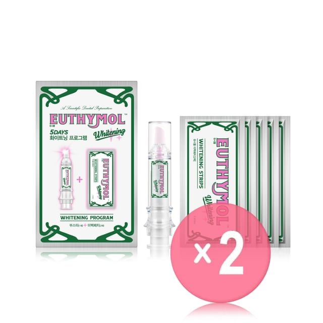 EUTHYMOL - Whitening Program Set 2pcs Bundle Set