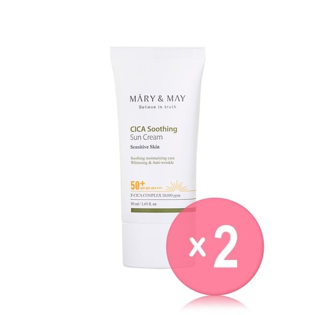 Mary&May - Cica Soothing Sun Cream 2pcs Bundle Set