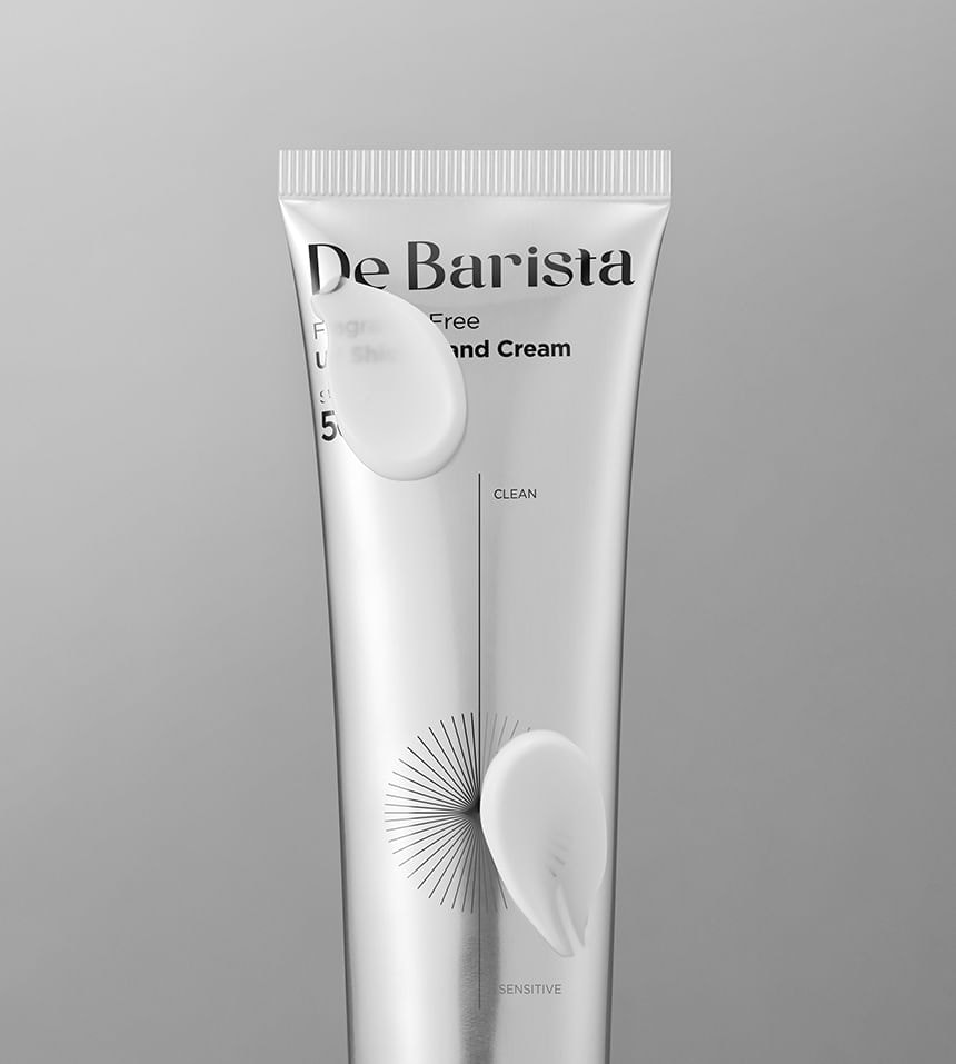 MD'S PICK - De Barista Fragrance Free UV Shield Hand Cream 2pcs Bundle Set (50g x 2 pcs)
