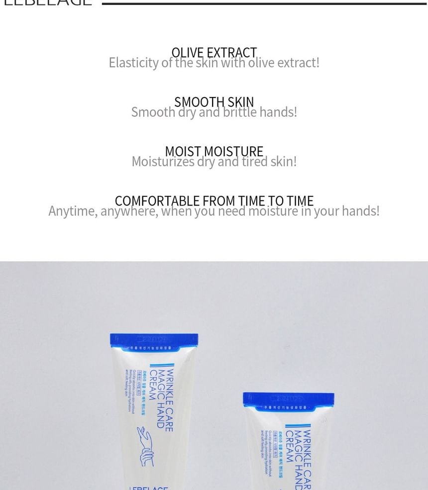 LEBELAGE - Wrinkle Care Magic Hand Cream 5pcs Bundle Set (100ml x 5 pcs)