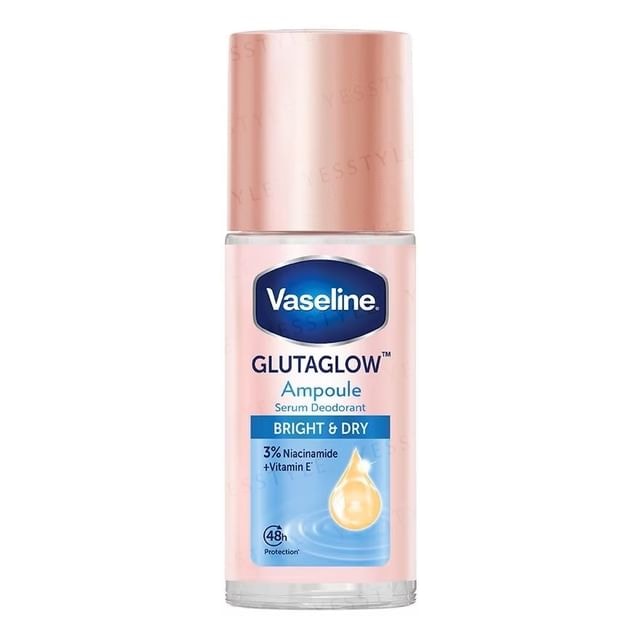 Vaseline - Glutaglow Ampoule Serum Deodorant Roll On Bright & Dry