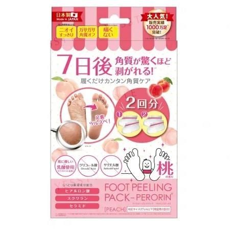 Sosu - Perorin Foot Peeling Pack Peach 27cm (2 pairs)