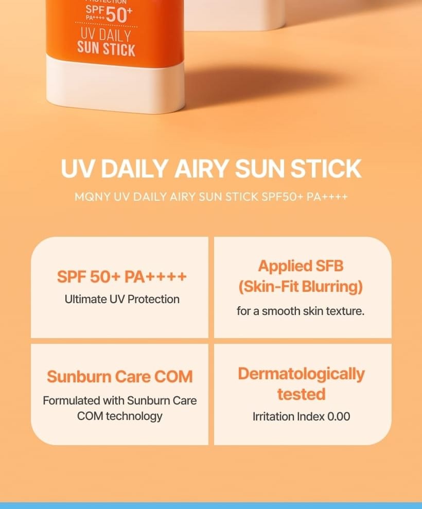 MQNY - UV Daily Sun Stick - 2 Types