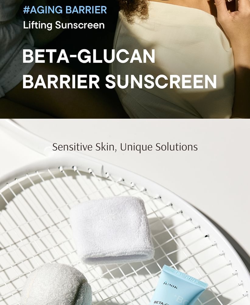 iUNIK - Beta-Glucan Barrier Sunscreen 2pcs Bundle Set (60ml x 2 pcs)