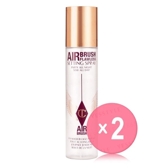 Charlotte Tilbury - Airbrush Flawless Setting Spray 2pcs Bundle Set