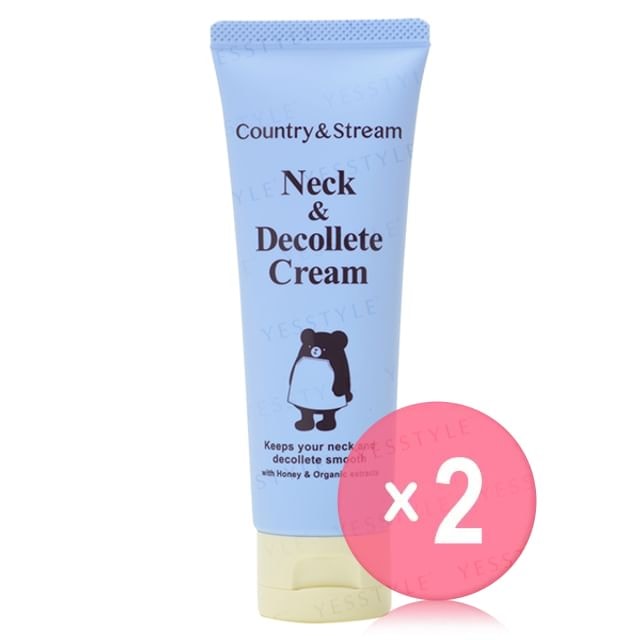 Country & Stream - Neck & Decollete Cream 2pcs Bundle Set