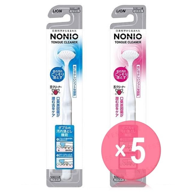 LION - Nonio Tongue Cleaner 5pcs Bundle Set