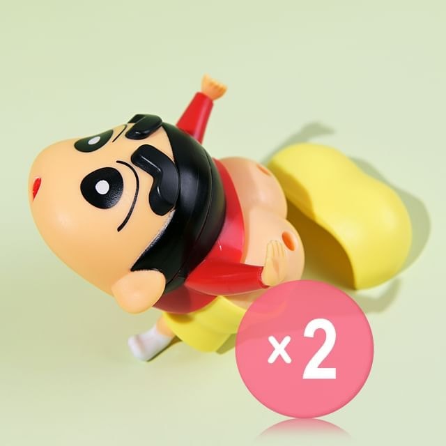 Foong - Crayon Shin-Chan Original 2-in-1 Thai Herbal Inhaler & Balm 2pcs Bundle Set