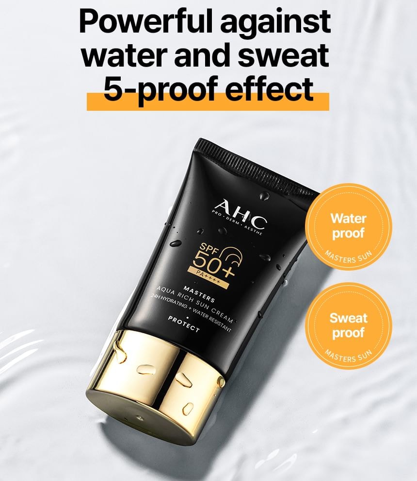 AHC - Masters Aqua Rich Sun Cream Duo Set