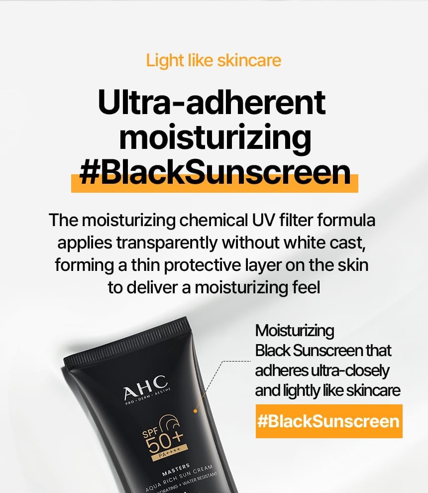 AHC - Masters Aqua Rich Sun Cream Duo Set