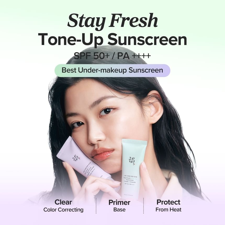 Beauty of Joseon - Stay Fresh Tone-Up Sunscreen - 2 Types