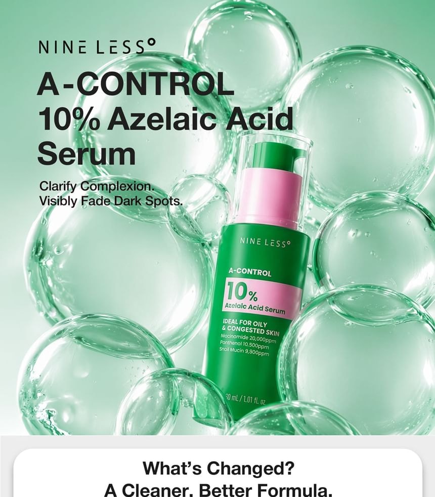 NINELESS - A-Control 10% Azelaic Acid Serum