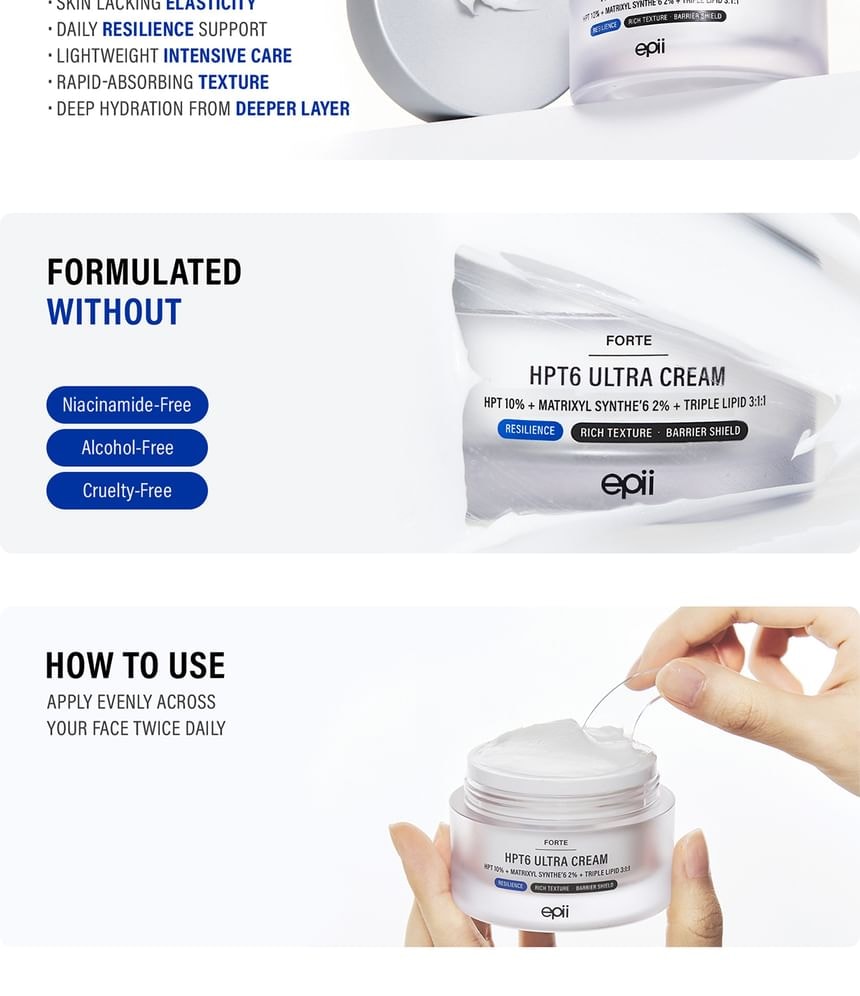 epii - HPT6 Ultra Cream 10%