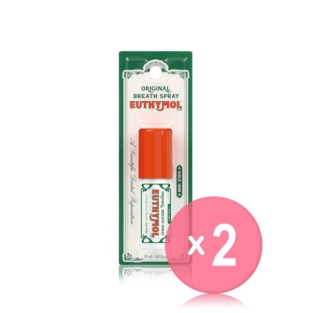 EUTHYMOL - Original Breath Spray 2pcs Bundle Set