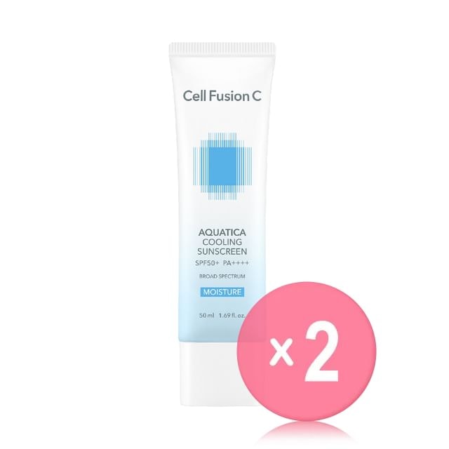 Cell Fusion C - Aquatica Cooling Sunscreen 2pcs Bundle Set