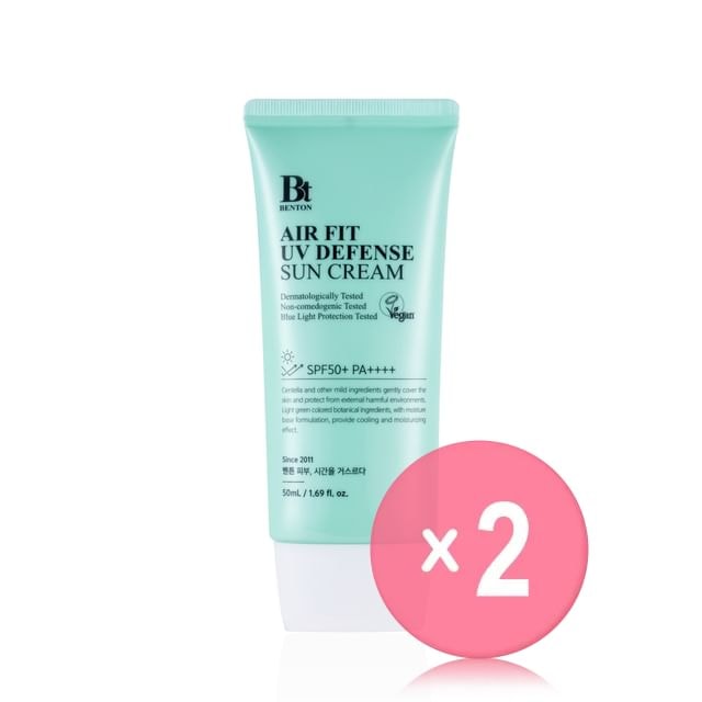 Benton - Air Fit UV Defense Sun Cream 2pcs Bundle Set