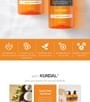 KUNDAL - Honey & Macadamia Pure Natural Moisturizing Refreshing Body Wash - 7 Types 2pcs Bundle Set