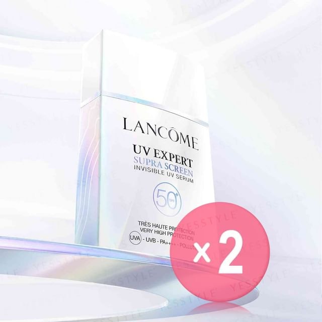 Lancome - UV Expert Supra Screen Invisible UV Serum SPF50+ PA++++ 2pcs Bundle Set