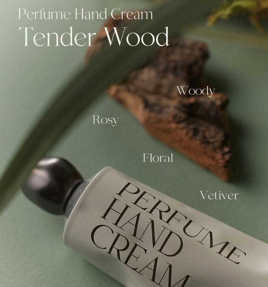 After blow - Perfume Hand Cream - 9 Types 2pcs Bundle Set (#01 Tender Wood x 2 pcs)