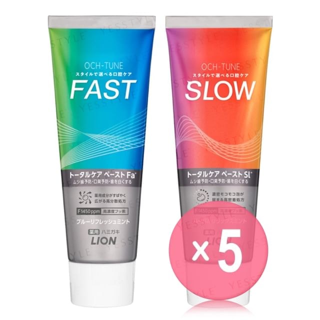 LION - Och-Tune Toothpaste 5pcs Bundle Set