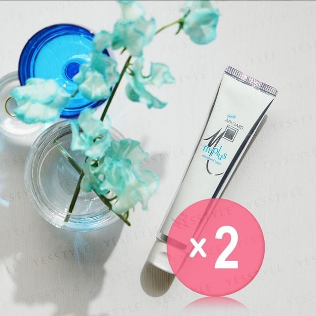 APAGARD - M-Plus Standard Type Toothpaste 2pcs Bundle Set