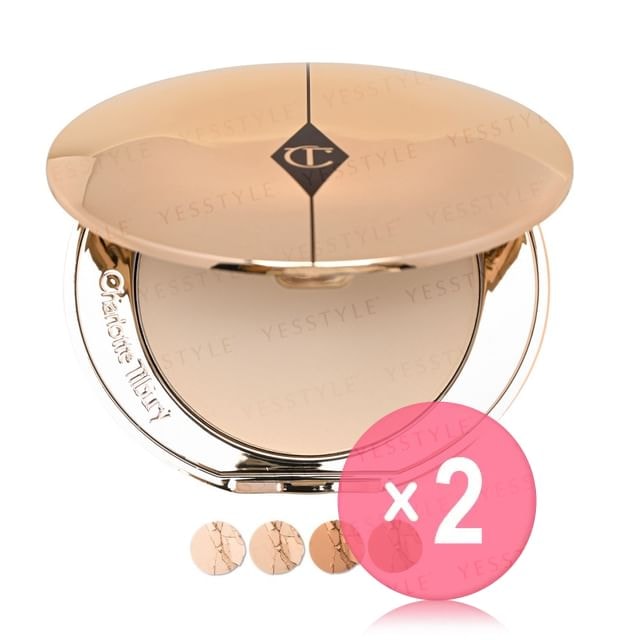 Charlotte Tilbury - Airbrush Flawless Finish Powder 2pcs Bundle Set