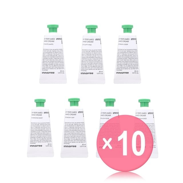 innisfree - My Perfumed Hand Cream - 7 Types 10pcs Bundle Set