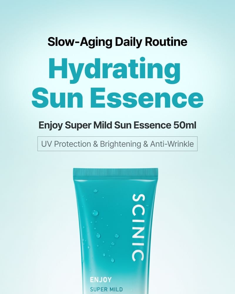 SCINIC - Enjoy Super Mild Sun Essence 5pcs Bundle Set