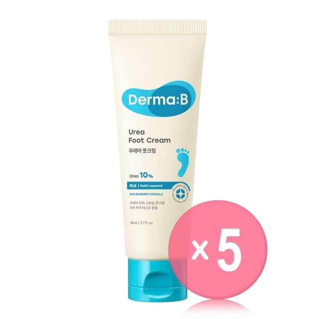 Derma: B - Urea Foot Cream 5pcs Bundle Set