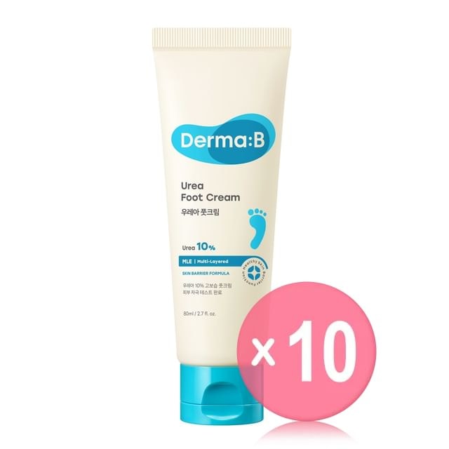Derma: B - Urea Foot Cream 10pcs Bundle Set