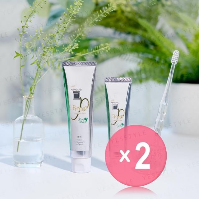 APAGARD - Premio Premium Type Xtra Mint Toothpaste 2pcs Bundle Set