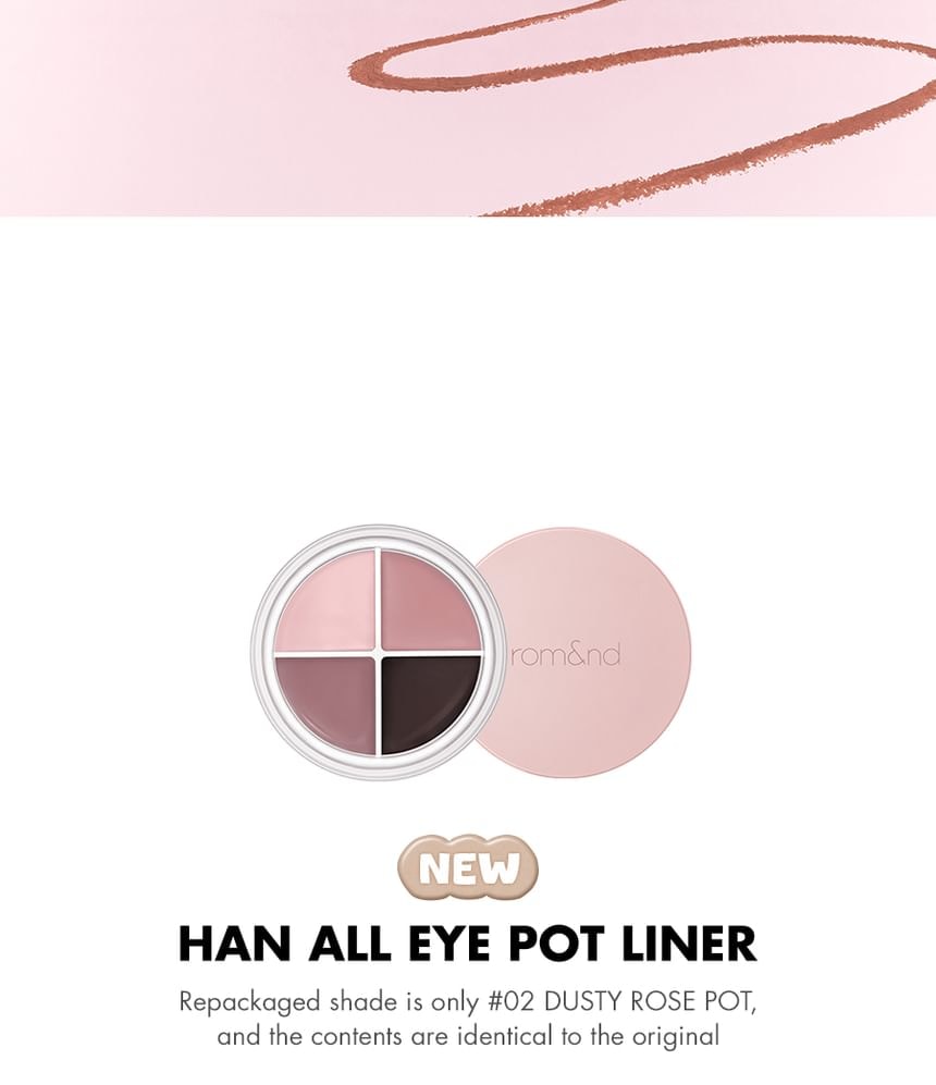 romand - Han All Eye Pot Liner Soy Milk Edition Special Set (2 pcs)