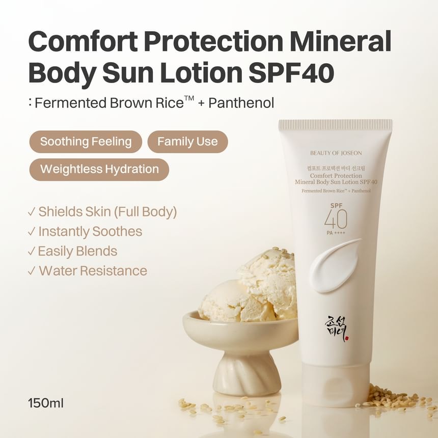 Beauty of Joseon - Comfort Protection Mineral Body Sun Lotion