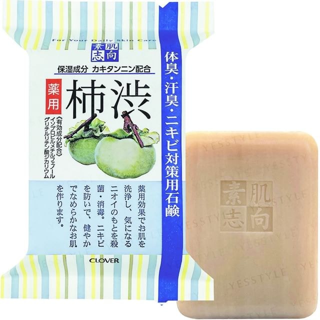 CLOVER - Skin Friendly Soap Medicinal Persimmon Tannin