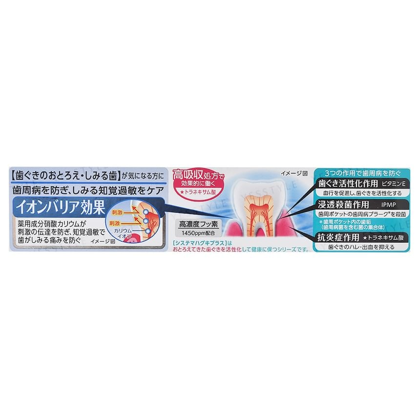 LION - Systema Haguki Plus Toothpaste 5pcs Bundle Set