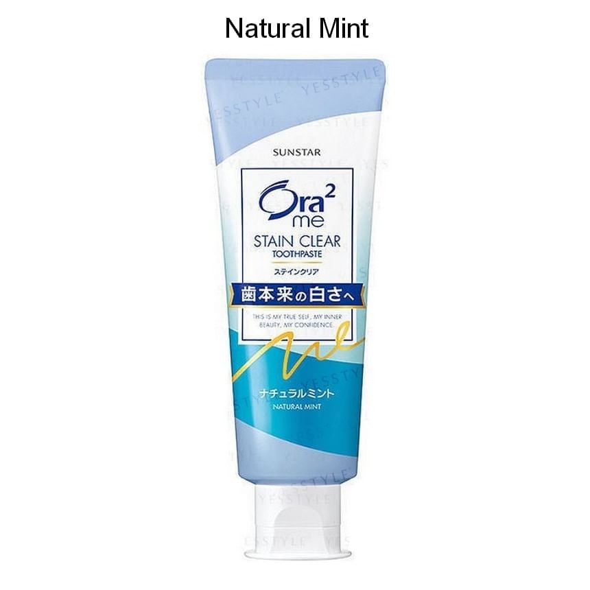 Sunstar - Ora2 Me Stain Clear Toothpaste 5pcs Bundle Set