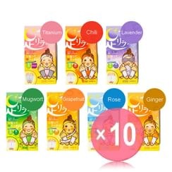 KINOMEGUMI - Natural Beauty Foot Detox Patch 10pcs Bundle Set