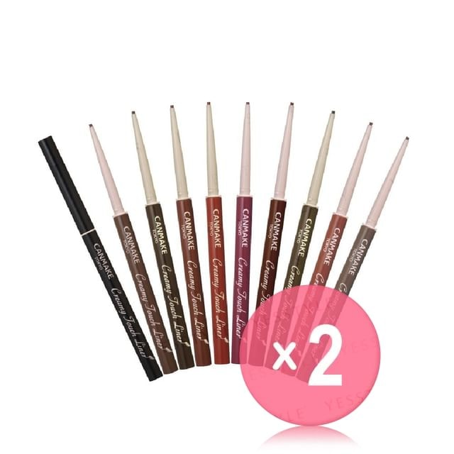 Canmake - Creamy Touch Liner 2pcs Bundle Set