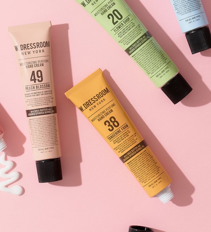 W.DRESSROOM - Moisturizing Perfume Hand Cream - 7 Types 5pcs Bundle Set (#34 Always Happy x 5 pcs)