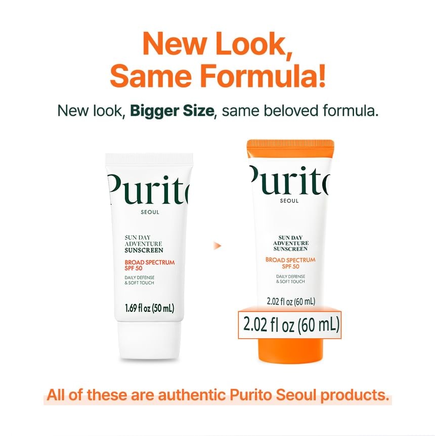 Purito SEOUL - Sun Day Adventure Sunscreen