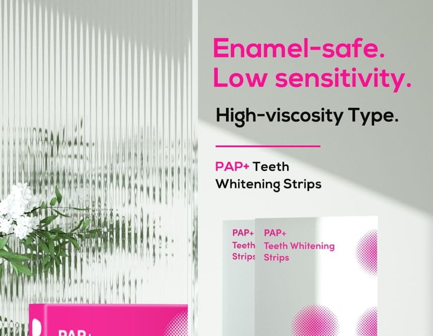 GlorySmile - PAP+ Teeth Whitening Strips 5pcs Bundle Set (7 pairs x 5 pcs)