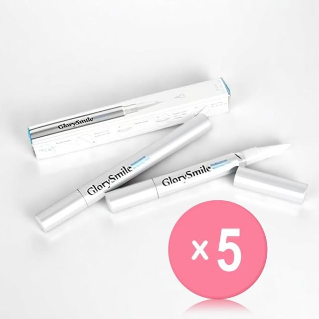 GlorySmile - Gel Teeth Whitening Pen 5pcs Bundle Set