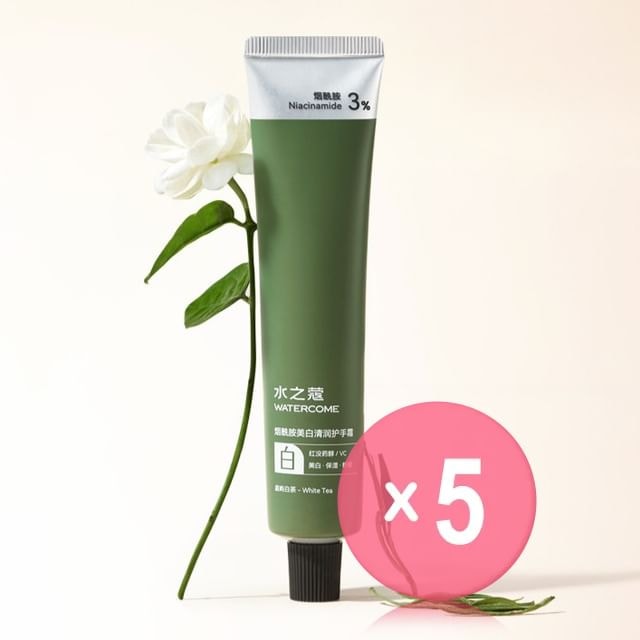 WATERCOME - Niacinamide Moisturizing Perfumed Hand Cream - 10 Flavors 5pcs Bundle Set
